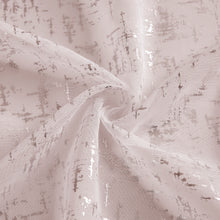 Load image into Gallery viewer, Dainty Home Lindsey Linen Textured Metallic Light Filtering Grommet Curtain Panel Pair