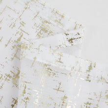 Load image into Gallery viewer, Dainty Home Lindsey Linen Textured Metallic Light Filtering Grommet Curtain Panel Pair