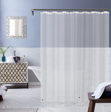 Load image into Gallery viewer, Dainty Home Heavy Weight Shower Curtain Liner With Magnetized Hem