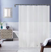 Load image into Gallery viewer, Dainty Home Heavy Weight Shower Curtain Liner With Magnetized Hem
