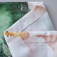 Load image into Gallery viewer, Dainty Home Florals 3D Textured Fabric Shower Curtain with 12 Metal Rollerball Hooks, 70" x 72"