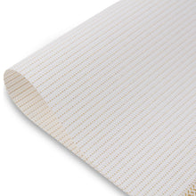 Load image into Gallery viewer, Dainty Home Rodeo Reversible Woven Vinyl Rectangular Placemats with Metallic Weave, Set of 6