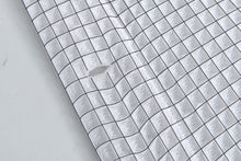 Load image into Gallery viewer, Dainty Home Piazza 100% Cotton Textured Waffle Weaved Solid Cotton Fabric 70" x 72" Shower Curtain