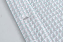 Load image into Gallery viewer, Dainty Home Piazza 100% Cotton Textured Waffle Weaved Solid Cotton Fabric 70" x 72" Shower Curtain