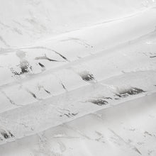 Load image into Gallery viewer, Dainty Home Chloe Linen Textured Metallic Fabric Shower Curtain with 12 Matching Hooks 70" x 72"