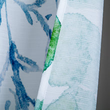 Load image into Gallery viewer, Dainty Home Floral Waterfall Printed Fabric 3D Designed Textured Fabric Shower Curtain 70" x 72"