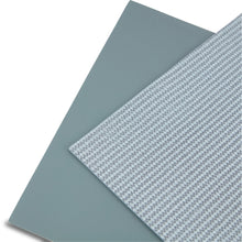 Load image into Gallery viewer, Dainty Home Exeter Premium Vegan Leather Reversible 2 Pattern 12" x 18" Rectangular Placemat Set Of 4