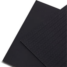Load image into Gallery viewer, Dainty Home Hudson Premium Vegan Leather Reversible 2 Pattern 12" x 18" Rectangular Placemat Set Of 4
