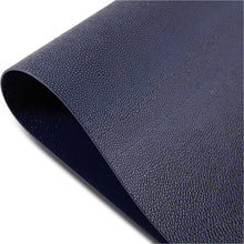 Load image into Gallery viewer, Dainty Home Lucerne Premium Vegan Patent Leather Reversible 2 Pattern 12" x 18" Rectangular Placemat Set Of 4