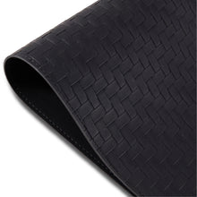 Load image into Gallery viewer, Dainty Home Lausanne Premium Vegan Leather Reversible 2 Pattern 12" x 18" Rectangular Placemat Set Of 4