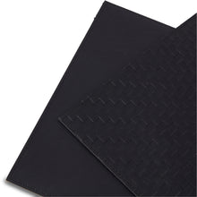 Load image into Gallery viewer, Dainty Home Lausanne Premium Vegan Leather Reversible 2 Pattern 12" x 18" Rectangular Placemat Set Of 4