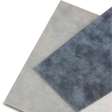 Load image into Gallery viewer, Dainty Home Milano Premium Vegan Leather Reversible 2 Pattern 12" x 18" Rectangular Placemat Set Of 4