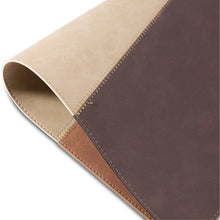 Load image into Gallery viewer, Dainty Home Milano Premium Vegan Leather Reversible 2 Pattern 12" x 18" Rectangular Placemat Set Of 4
