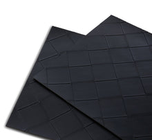 Load image into Gallery viewer, Dainty Home Modena Premium Vegan Leather Reversible 2 Pattern 12" x 18" Rectangular Placemat Set Of 4