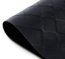 Load image into Gallery viewer, Dainty Home Modena Premium Vegan Leather Reversible 2 Pattern 12" x 18" Rectangular Placemat Set Of 4