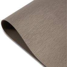 Load image into Gallery viewer, Dainty Home Ridges Premium Vegan Leather Reversible 2 Pattern 12" x 18" Rectangular Placemat Set Of 4