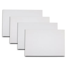 Load image into Gallery viewer, Dainty Home Ridges Premium Vegan Leather Reversible 2 Pattern 12" x 18" Rectangular Placemat Set Of 4