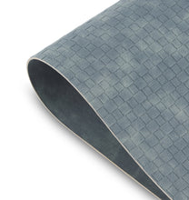 Load image into Gallery viewer, Dainty Home Sorento Faux Leather Reversible 2 Pattern 12" x 18" Rectangular Placemat Set Of 4