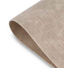 Load image into Gallery viewer, Dainty Home Sorento Faux Leather Reversible 2 Pattern 12" x 18" Rectangular Placemat Set Of 4