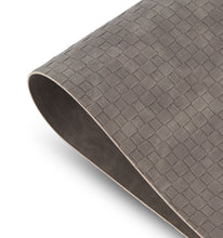 Load image into Gallery viewer, Dainty Home Sorento Faux Leather Reversible 2 Pattern 12" x 18" Rectangular Placemat Set Of 4