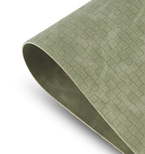 Load image into Gallery viewer, Dainty Home Sorento Faux Leather Reversible 2 Pattern 12" x 18" Rectangular Placemat Set Of 4