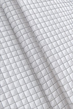 Load image into Gallery viewer, Dainty Home Piazza 100% Cotton Textured Waffle Weaved Solid Cotton Fabric 70" x 72" Shower Curtain