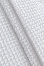 Load image into Gallery viewer, Dainty Home Piazza 100% Cotton Textured Waffle Weaved Solid Cotton Fabric 70" x 72" Shower Curtain