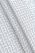 Load image into Gallery viewer, Dainty Home Piazza 100% Cotton Textured Waffle Weaved Solid Cotton Fabric 70" x 72" Shower Curtain