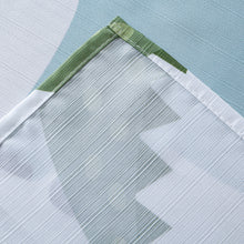 Load image into Gallery viewer, Dainty Home Safari 3D Textured Fabric Shower Curtain with 12 Metal Rollerball Hooks, 70" x 72"