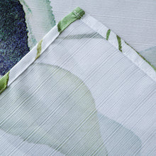 Load image into Gallery viewer, Dainty Home Florals 3D Textured Fabric Shower Curtain with 12 Metal Rollerball Hooks, 70" x 72"