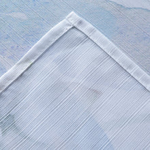 Load image into Gallery viewer, Dainty Home Spring Bloom 3D Textured Fabric Shower Curtain with 12 Metal Rollerball Hooks, 70" x 72"