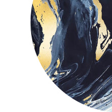 Load image into Gallery viewer, Dainty Home Marble Cork Foil Printed Marble Granite Designed Thick Cork Textured 15" x 15" Round Placemats