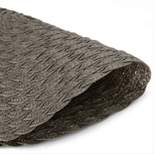 Load image into Gallery viewer, Dainty Home Classic 15" Round Woven Placemats Set of 6 - Durable, Reversible & Non-Slip Table Mats