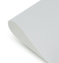 Load image into Gallery viewer, Dainty Home Natural Shimmer Woven Lurex Textilene Crossweave With Embedded Lurex Reversible 13" x 19" Rectangular Placemats