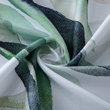 Load image into Gallery viewer, Dainty Home Florals 3D Textured Fabric Shower Curtain with 12 Metal Rollerball Hooks, 70" x 72"