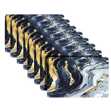 Load image into Gallery viewer, Dainty Home Marble Cork Foil Printed Marble Granite Designed Thick Cork Textured 12" x 18" Rectangular Placemats