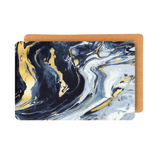 Load image into Gallery viewer, Dainty Home Marble Cork Foil Printed Marble Granite Designed Thick Cork Textured 12" x 18" Rectangular Placemats
