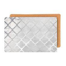 Load image into Gallery viewer, Dainty Home Marble Cork Foil Printed Marble Granite Designed Thick Cork Textured 12" x 18" Rectangular Placemats