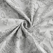 Load image into Gallery viewer, Dainty Home Anais Heavy Sculpted Jacquard Floral Textured Polyester Fabric Shower Curtain, 72" x 72"