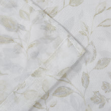 Load image into Gallery viewer, Dainty Home Cecily Linen Textured Metallic Light Filtering Grommet Curtain Panel Pair