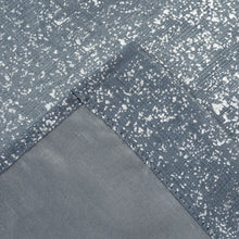 Load image into Gallery viewer, Dainty Home Artistic 3D Lurex Textured Thermal Insulated Blackout Grommet Panel Pair