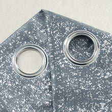 Load image into Gallery viewer, Dainty Home Artistic 3D Lurex Textured Thermal Insulated Blackout Grommet Panel Pair