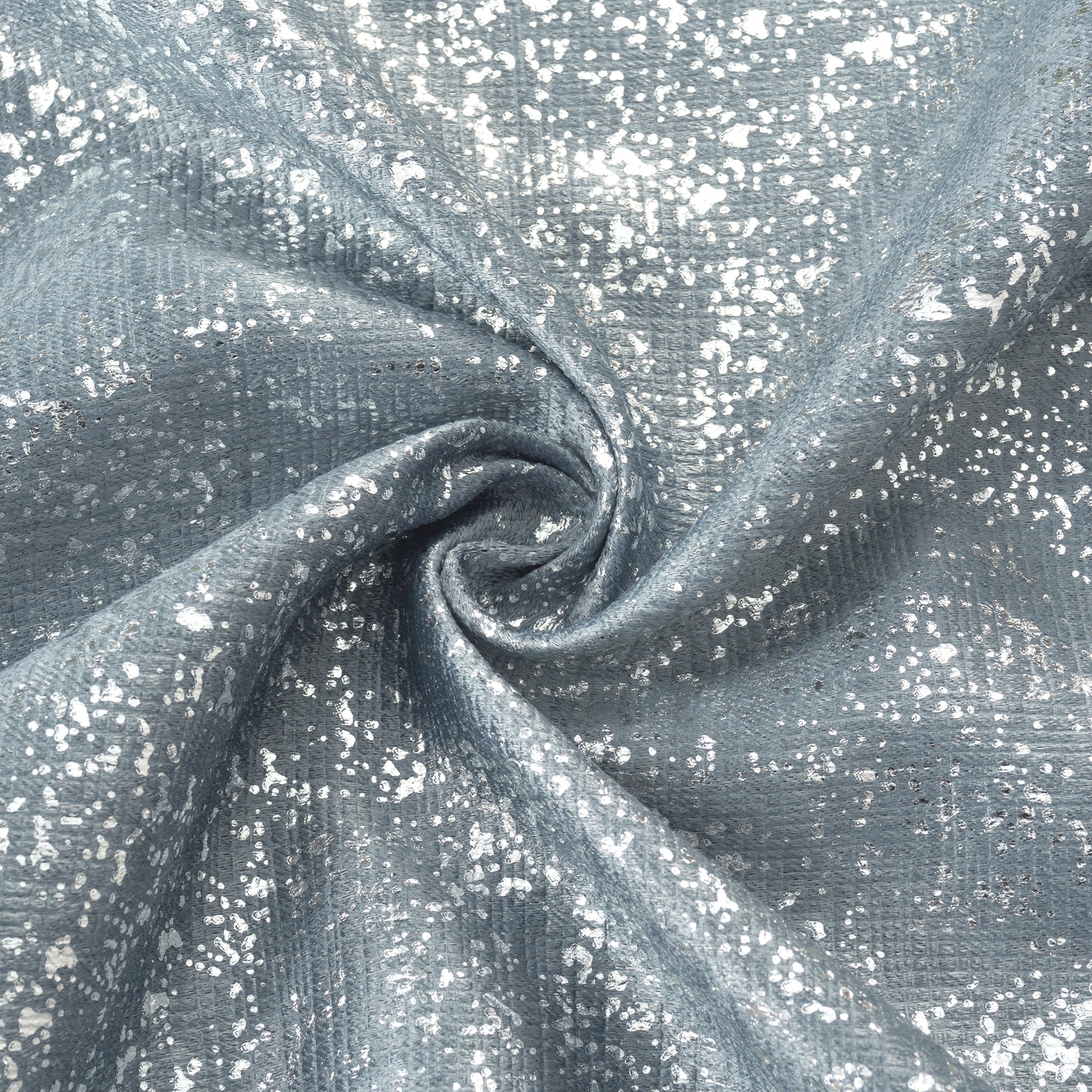 Dainty Home Artistic 3D Lurex Textured Thermal Insulated Blackout Grommet Panel Pair