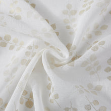 Load image into Gallery viewer, Dainty Home Clarissa Linen Textured Metallic Light Filtering Grommet Curtain Panel Pair