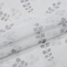 Load image into Gallery viewer, Dainty Home Clarissa Linen Textured Metallic Light Filtering Grommet Curtain Panel Pair