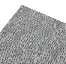 Load image into Gallery viewer, Dainty Home Diamond Woven Textilene Crossweave With Diamond Woven Design Reversible 12" x 18" Rectangular Placemats
