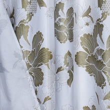 Load image into Gallery viewer, Dainty Home 100% Cotton Printed Flower Burst Designed 70" x 72" Shower Curtain