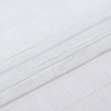 Load image into Gallery viewer, Dainty Home Lisa 3D Linen Textured Weaved Linen Look Striped Designed Fabric Shower Curtain