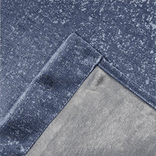 Load image into Gallery viewer, Dainty Home Artistic 3D Lurex Textured Thermal Insulated Blackout Grommet Panel Pair