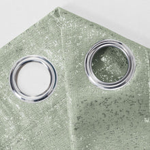 Load image into Gallery viewer, Dainty Home Artistic 3D Lurex Textured Thermal Insulated Blackout Grommet Panel Pair